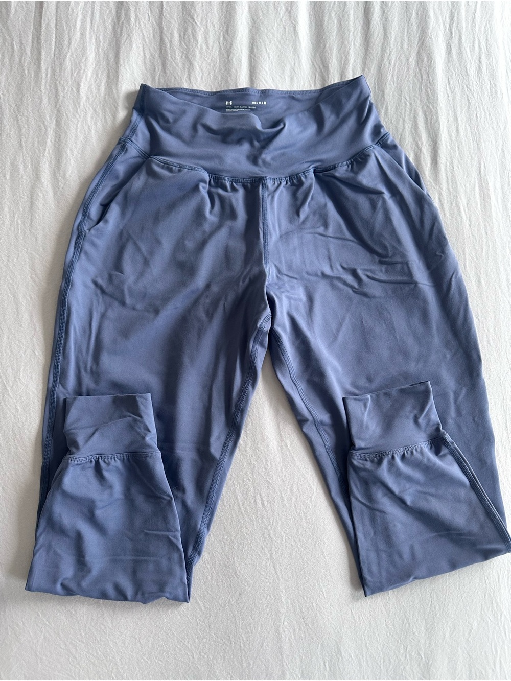 Under Armour High-Waist joggers in Slate Blue - Picture 4 of 5